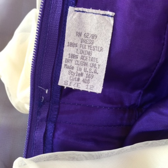 NIGHT MOVES FASHIONS gown Size 12 - Picture 7 of 7